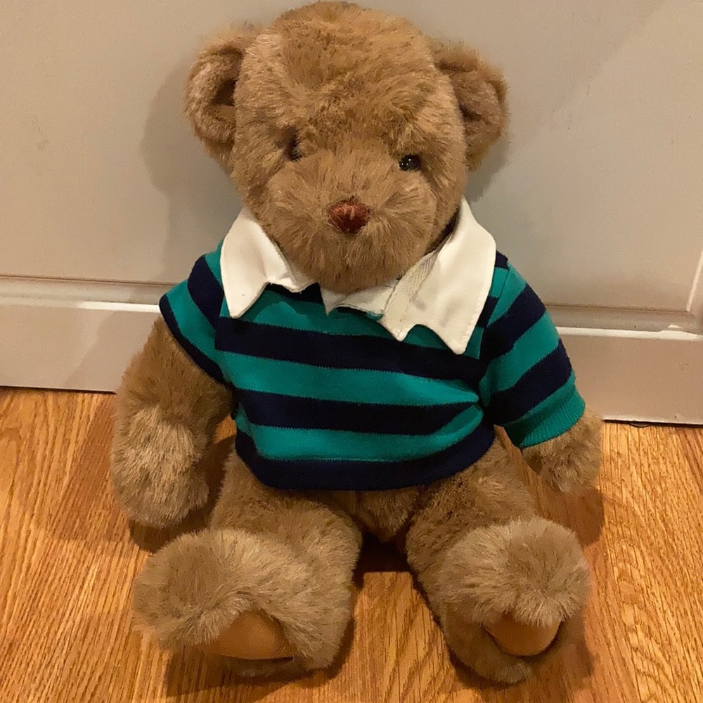 Vintage Gund Lands End Bear 1989 plush